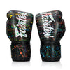 Fairtex BGV14PT Painter Microfibre Boxing Gloves - Black