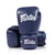 Pair of navy blue Fairtex BGV1C PLUS Microfibre on a white background