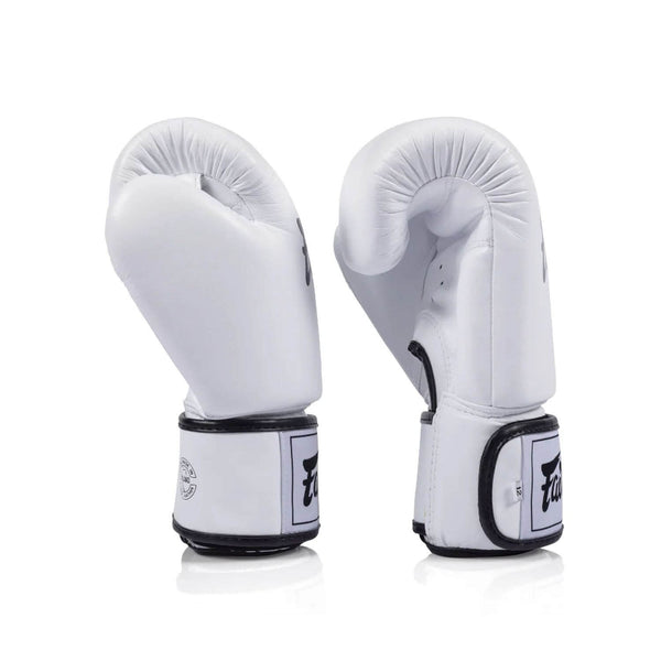 Fairtex BGV1C-PLUS Microfibre Boxing Gloves White