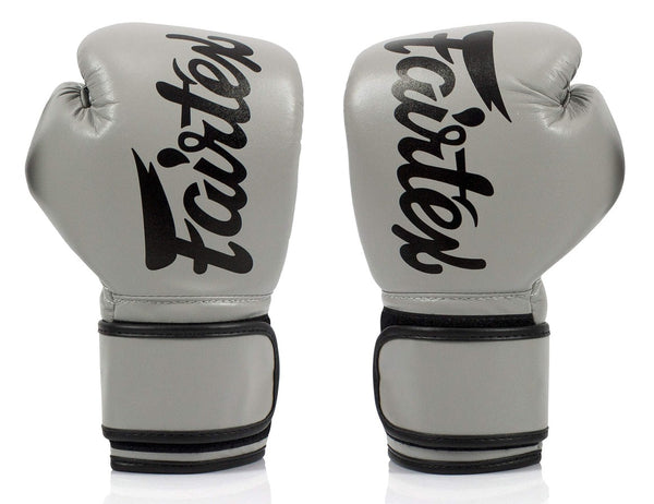 Fairtex BGV14 Mikrofaserhandschuhe, Grau