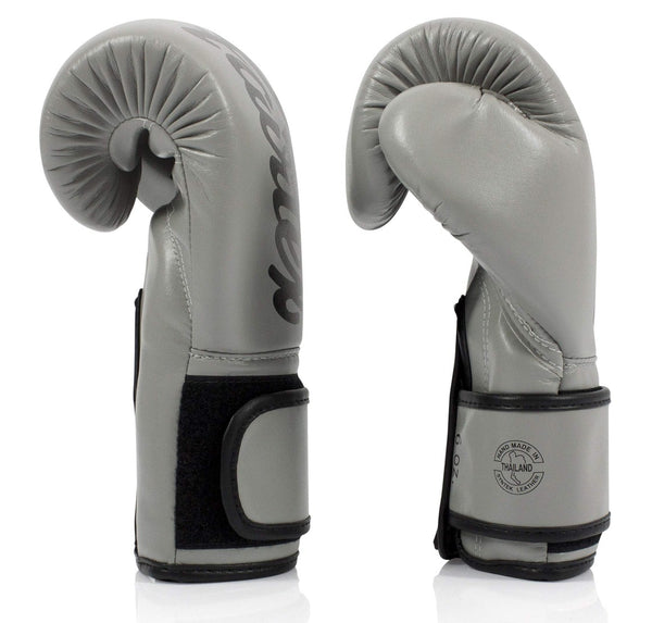 Fairtex BGV14 Mikrofaserhandschuhe, Grau