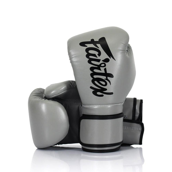 Fairtex BGV14 Mikrofaserhandschuhe, Grau