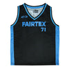 Fairtex JS27 Basketball Jersey - Black-Blue