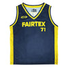 Fairtex JS27 Basketball Jersey - Navy-Yellow