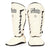 Fairtex SP7 Twister Detachable Shin Guards- White
