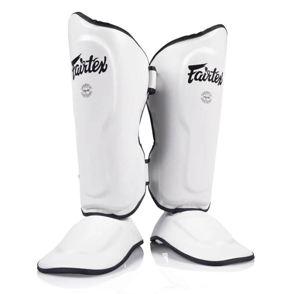 Fairtex SP9 Ultra Ergo Shin Pads White