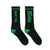 Fairtex Sports Socks Black-Green