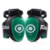 Fairtex TP5 Ultra Lite Thigh Pads - Black-Green