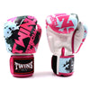 Twins FBGVL4-61 Boxing Gloves Candy Pink/White