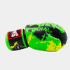 Twins FBGVL4-61 Boxing Gloves Candy Green/Black