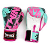 FBGVL4-61 Twins Candy Boxing Gloves White-Pink