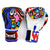 FBGVL4-62 Twins Abstract Boxing Gloves White-Blue