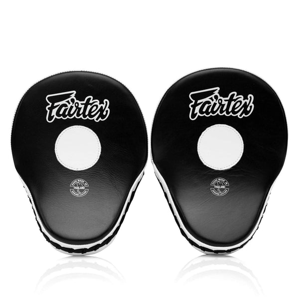 Fairtex FMV9 Contoured Focus Mitts Black-White