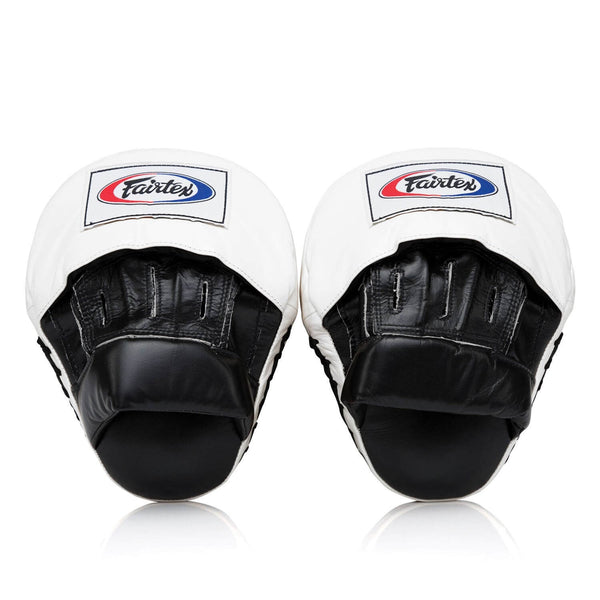 Fairtex FMV9 Contoured Focus Mitts Black-White