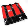 Fairtex HB3 Extra Large Leather Heavy Bag - Black-Red (UN-FILLED)