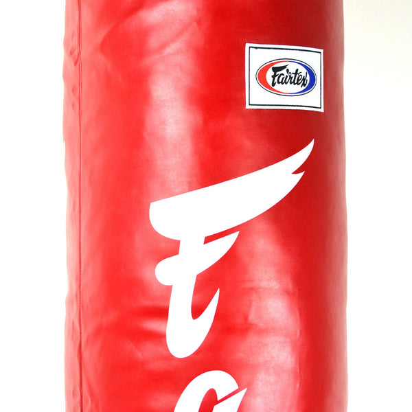 HB6 Fairtex 6ft Muaythai Banana Bag Red (UN-FILLED)