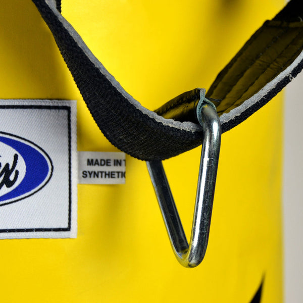 HB6 Fairtex 6ft Muaythai Banana Bag Yellow (UN-FILLED)