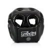 HG13 Fairtex Diagonal Vision Sparring Headguard Black