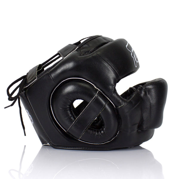 HG14 Fairtex Full Face Protector Headguard Black