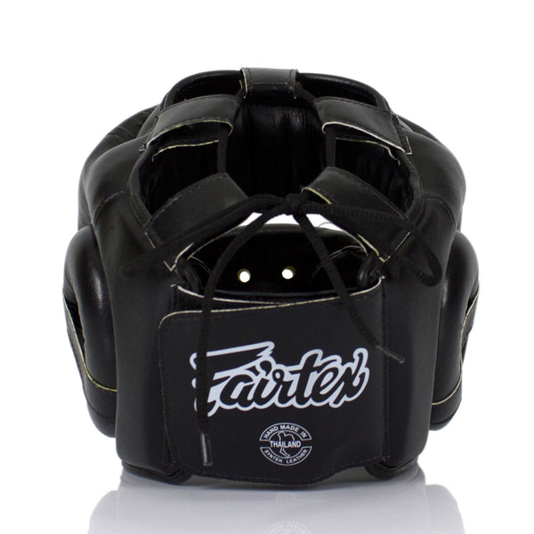 HG14 Fairtex Full Face Protector Headguard Black