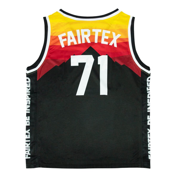 Fairtex JS26 Basketball Jersey Black-Orange