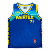 JS26 Fairtex Basketball Jersey Blue-Yellow