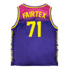 Fairtex JS26 Basketball Jersey Purple-Yellow
