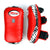 Twins Special KPL10 Curved Leather Thai Kick Pads - Red-Black
