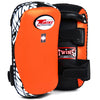 Twins KPL10 Leather Thai Kick Pads Orange/ Black