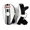 KPL11 Twins Curved Leaf-Shape Kick Pads White-Black