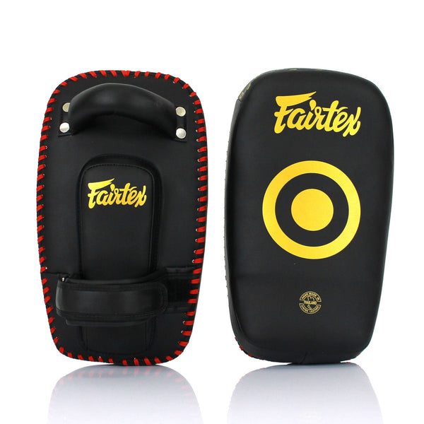 KPLC6 Fairtex Microfibre Thai Kick Pads Small Black