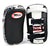 Twins KPS10 Lightweight Microfibre Thai Kick Pads Black/ White