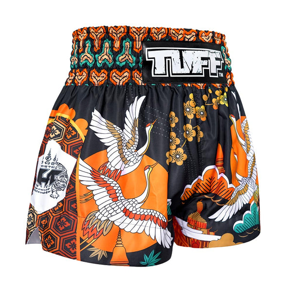 MS652 TUFF Muay Thai Shorts Autumn Sunray