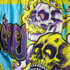 MS682 TUFF Muay Thai Shorts Trippy Skull