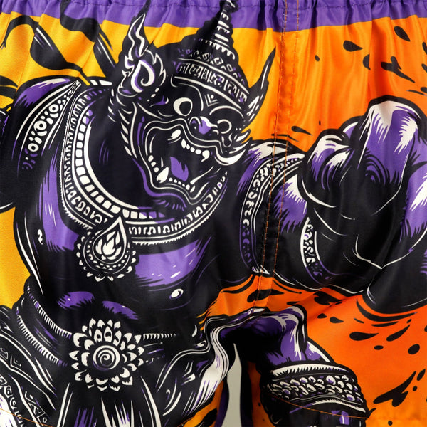 MS688 TUFF Muay Thai Shorts - The Amethyst King