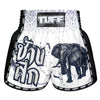MSC112 TUFF Muaythai Shorts Retro Style War Elephant