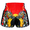 TUFF Muaythai Shorts Retro Style - MSC113 - Chinese Dragon and Tiger