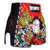 TUFF Muaythai Shorts Retro Style - MSC113 - Chinese Dragon and Tiger