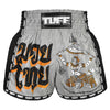 TUFF Muaythai Shorts Retro Style - MSC118 - Hanuman Yantra with War Flag