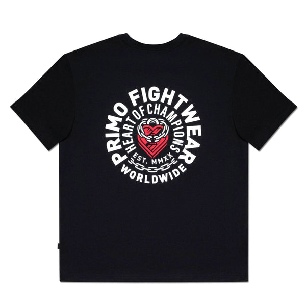 Primo T-Shirt - Heart Of Champions - Black