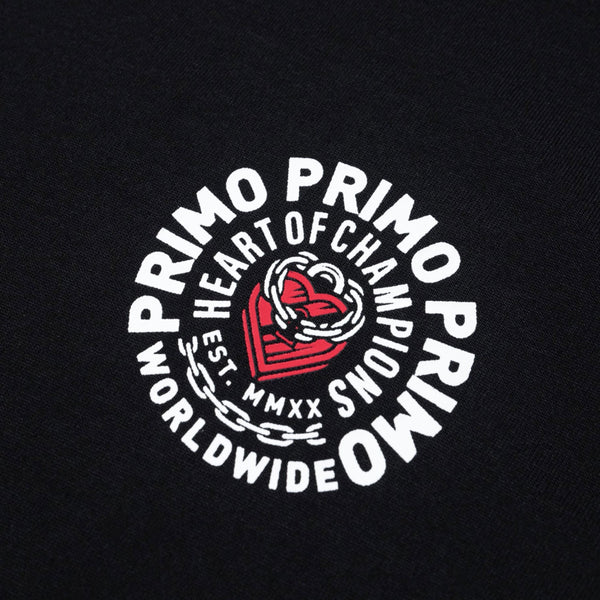 Primo T-Shirt - Heart Of Champions - Black