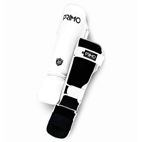 Primo Classic Muay Thai Shinguard White