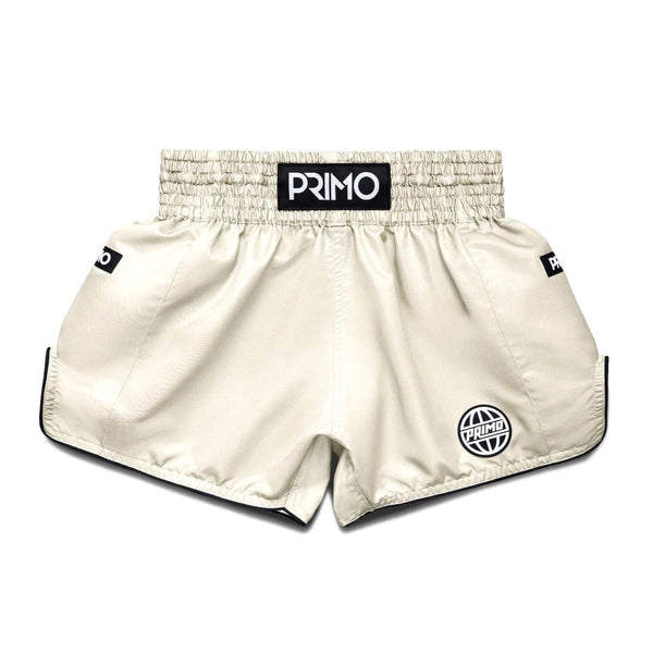 Primo Muay Thai Shorts Alta Series Cream