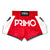 Primo Muay Thai Shorts - Free Flow Series - Stadium Classic Red