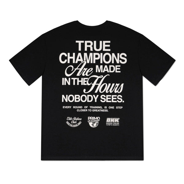 Primo T-Shirt - True Champions - Black