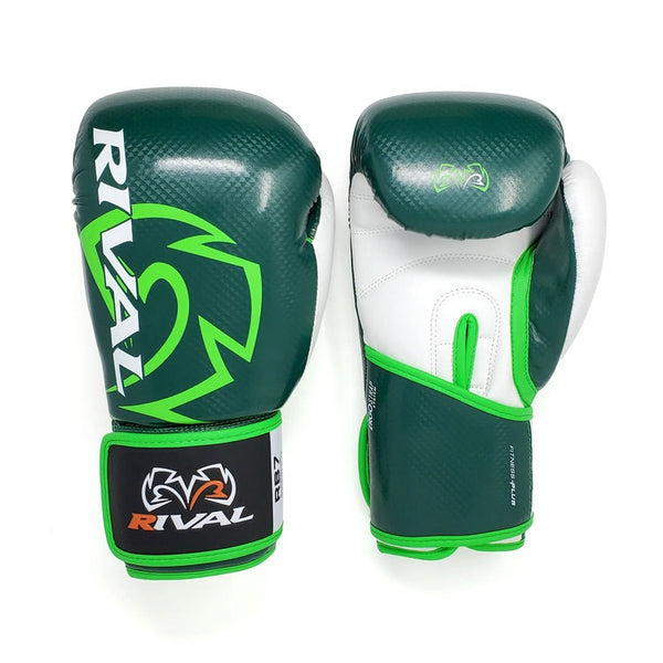 Rival RB7 Fitness Plus Boxhandschuhe Grün/Weiß