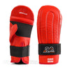 Rival RB5 leather bag mitts with hook and loop strap