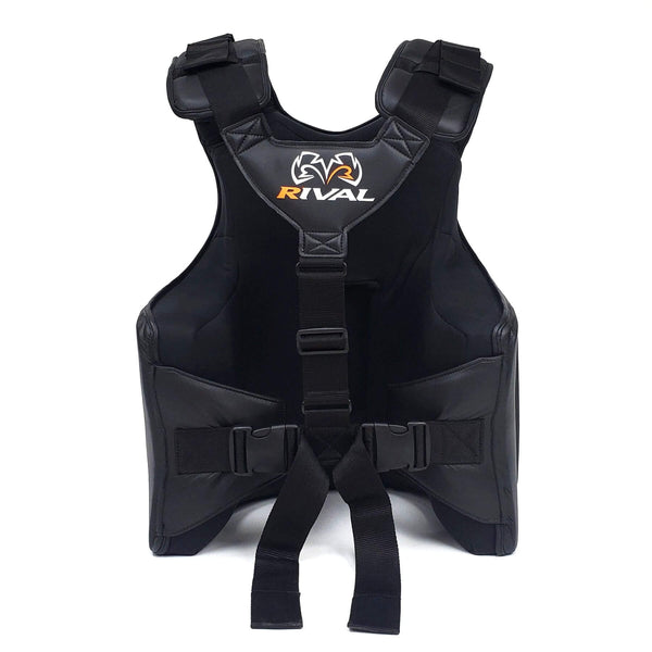 Shoulder straps and adjustable fit detail Rival Body Protector