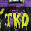 RMS118 TUFF High-Cut Retro Muaythai Shorts The TKO Night