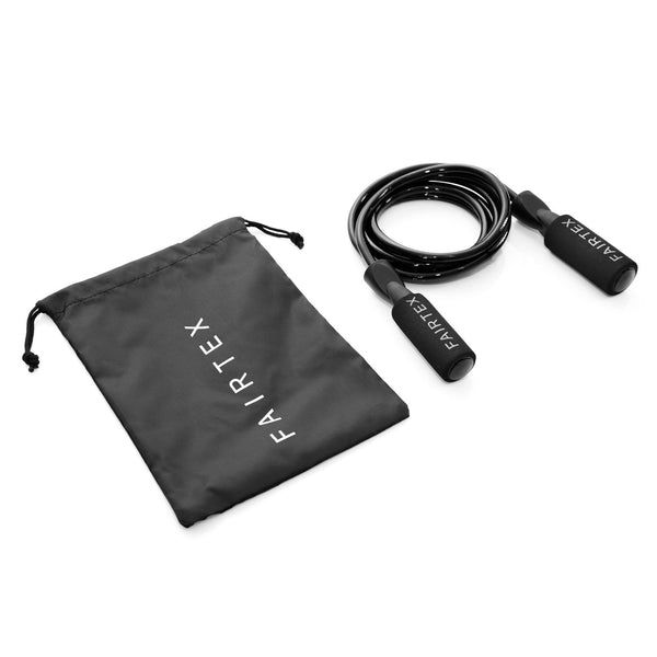 ROPE3 Fairtex Ball Bearing Skipping Rope Black